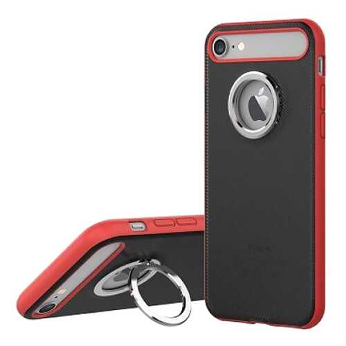 Чехол Rock Ring Holder Case M2 Series для Apple iPhone 7 / 8 Red