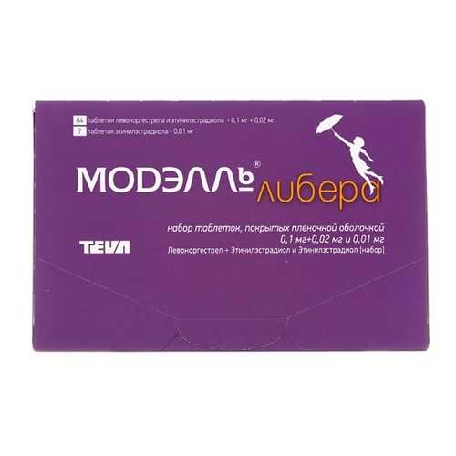 Модэлль Либера таблетки 91 шт.