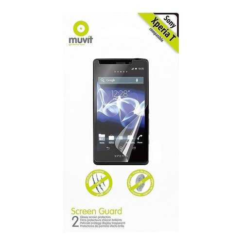 Пленка Muvit MUSCP0258 для Sony Xperia T 2шт