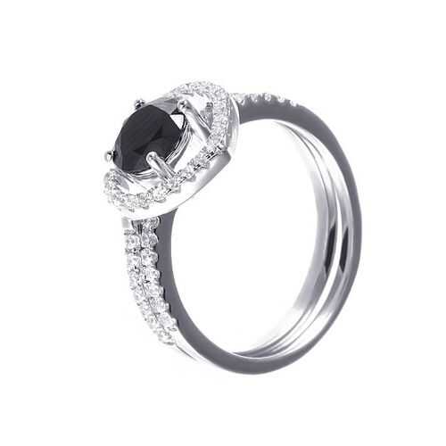 Кольцо женское Джей Ви R-F0321 р.18