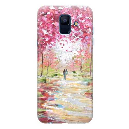 Чехол RE:PA для Samsung Galaxy A6 (2018) A600FN с принтом Весенняя роща
