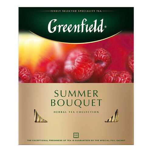 Чай травяной Greenfield Summer Bouquet 100 пакетиков