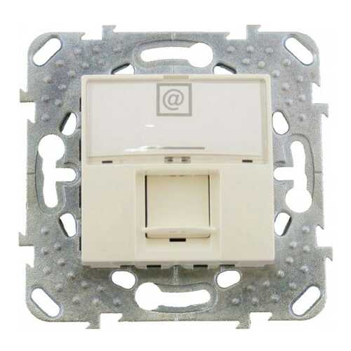 Розетка компьютерная Schneider Electric RJ45 кат.5e UTP бежевый MGU5.421.25ZD