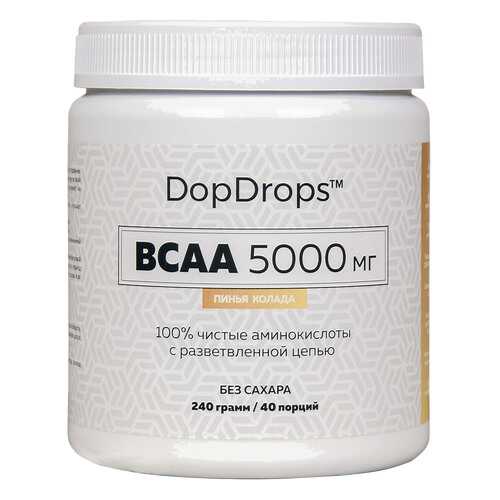 DopDrops BCAA 5000 240 г пина колада