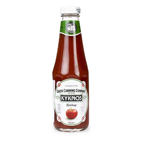 Кетчуп Kyknos томатный, 330г, Греция
