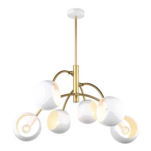 Подвесная люстра Lumien Hall 4035/6P-GD-WT