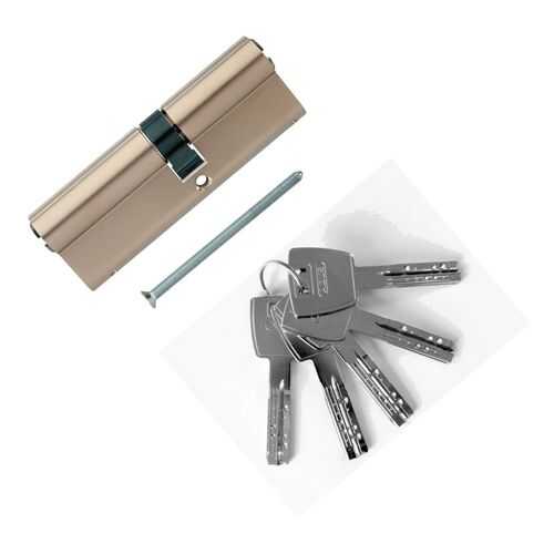 Европрофильный цилиндр ABUS X12R410 ключ/ключ 45-50 (95 мм) NI (5 key)