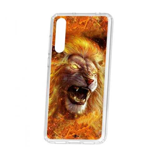 Чехол Kruche Huawei P20 Pro (Plus) Print Лев