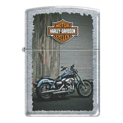 Зажигалка Zippo Harley Davidson Skull with Chains 207 Street Chrome