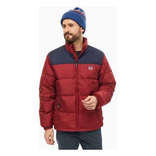 Пуховик мужской Levi's 7914100000 бордовый 2XL
