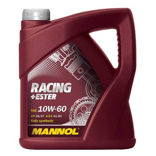Моторное масло Mannol Racing ester 10W-60 4л