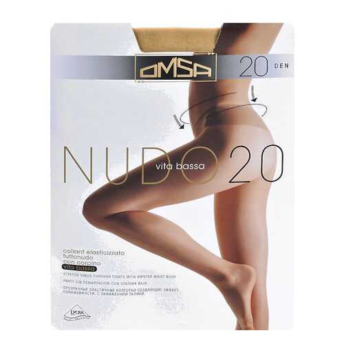 Колготки Omsa NUDO 20 VITA BASSA / Beige-Naturel (Телесный) / 3 (M)