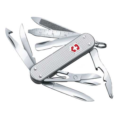 Мультитул-брелок Victorinox MiniChamp 0.6381.26 58 мм серебристый, 14 функций