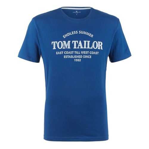 Футболка мужская TOM TAILOR 1021171 синяя S