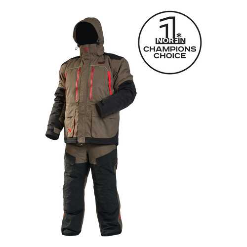 Костюм для рыбалки Norfin Extreme 4, коричневый, XL INT, 180-186 см
