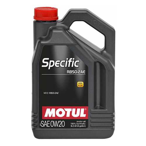 Моторное масло Motul Specific RBS0-2AE 0W-20 5л