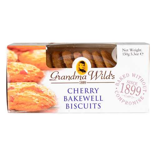Печенье Grandma Wild's миндальное с вишней 150 г