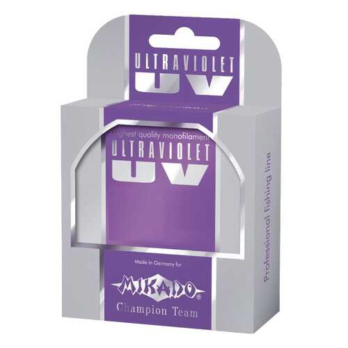 Леска монофильная Mikado Ultraviolet 0,38 мм, 150 м, 13,6 кг