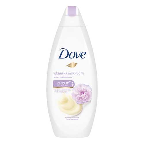 Гель для душа Dove Сливочная ваниль и пион 250 мл