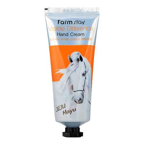 Крем для рук FarmStay Visible Difference Hand Cream Jeju Mayu 100 мл