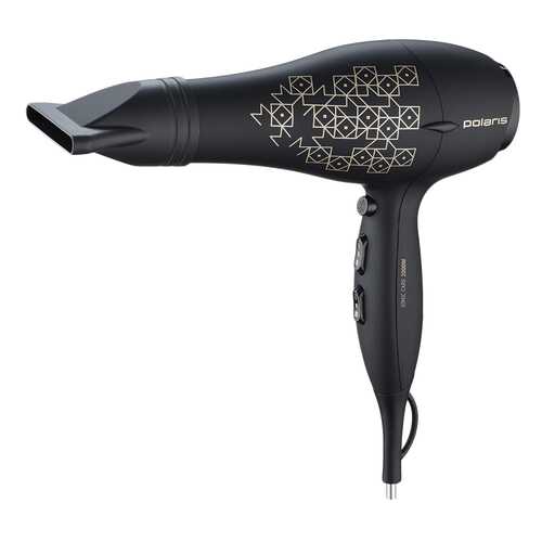 Фен Polaris PHD 2087i Black/Gold