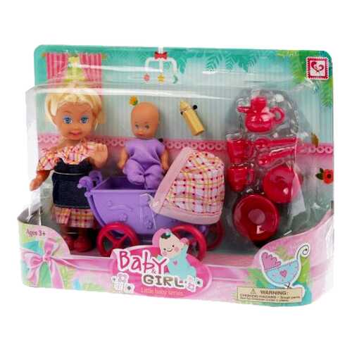 Игровой набор с куклой Наша игрушка Маленькая мама K899-95