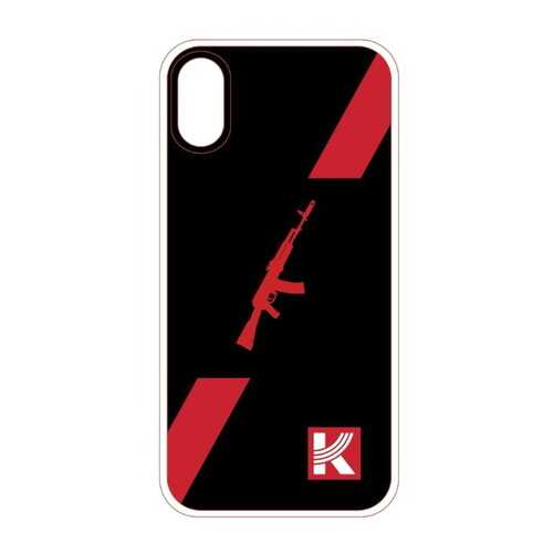 Чехол КАЛАШНИКОВ для Apple iPhone X/iPhone XS Black/Red