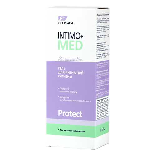 Гель для интимной гигиены Intimo+Med Protect 200 мл