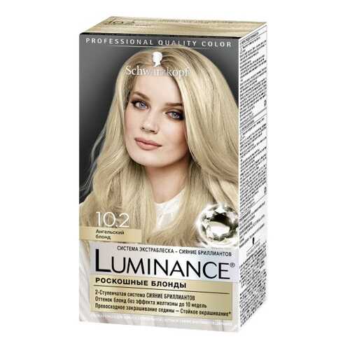 Краска для волос Schwarzkopf Luminance Color 10.2 Ангельский блонд 165 мл