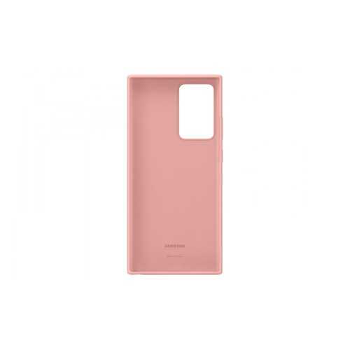 Чехол Samsung Silicone Cover для Samsung Galaxy Note 20 Ultra бронзовый