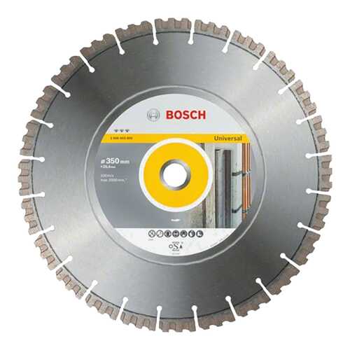 Алмазный диск Bosch Bf Universal 350-25,4 2608603809