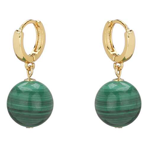 Серьги женские My-bijou 303-1608 зеленые