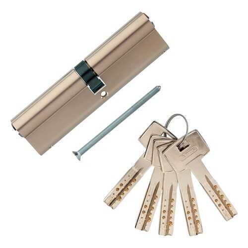 Европрофильный цилиндр ABUS M12R410 ключ/ключ 55-60 (115 мм) NI (5 key)