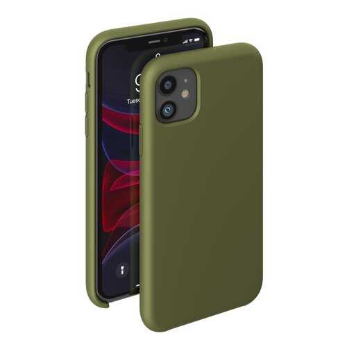 Чехол Deppa Liquid Silicone Case для Apple iPhone 11 Olive