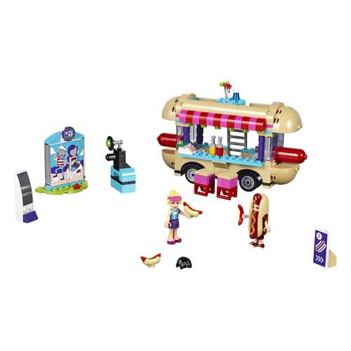 Конструктор LEGO Friends Парк развлечений: фургон с хот-догами (41129)
