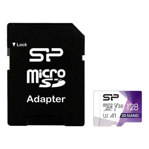 Карта памяти Silicon Power Micro SDXC SP128GBSTXDU3V20AB 128GB