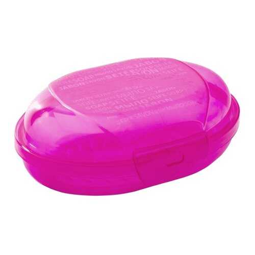 Мыльница ElfPlast Лайт, розовый