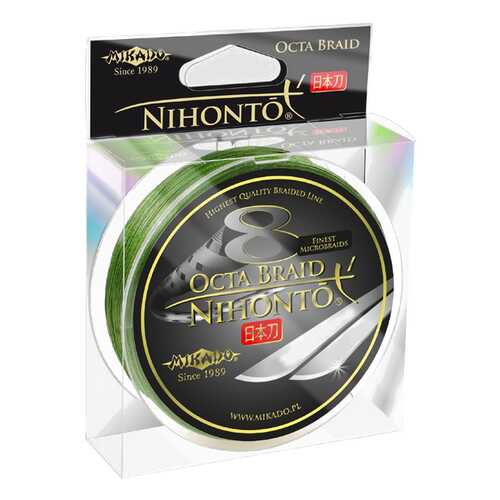Леска плетеная Mikado Nihonto Octa 0,14 мм, 150 м, 10,15 кг