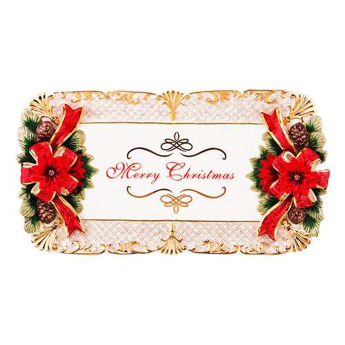 Блюдо сервировочное Lefard, Christma, 50,5x27x7 см
