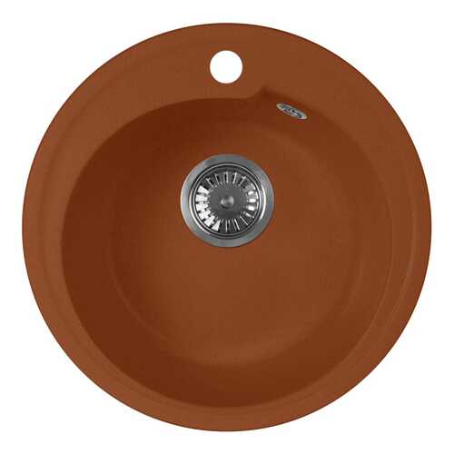 Мойка для кухни гранитная AquaGranitEx m-45 терракотовый