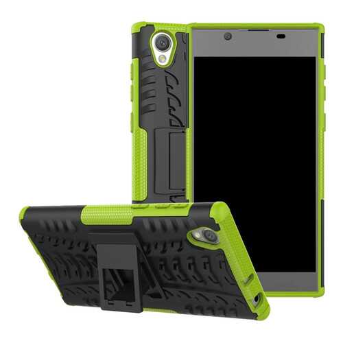 Чехол MyPads для Sony Xperia L1 / Dual Black/Green