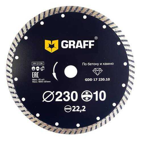 Диск отрезной алмазный Graff GDD 17 230.10