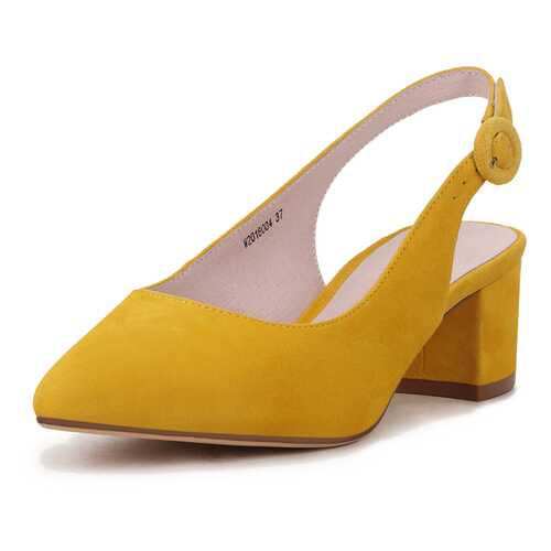 Туфли женские Alessio Nesca JXY20SS-13C желтые 40 RU