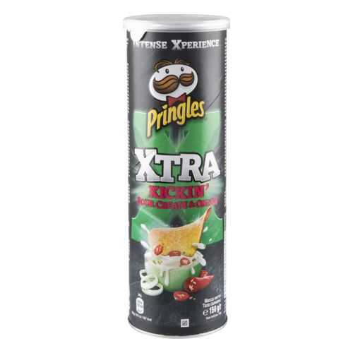 Картофельные чипсы Pringles хtra со вкусом сметаны и лука 150 г
