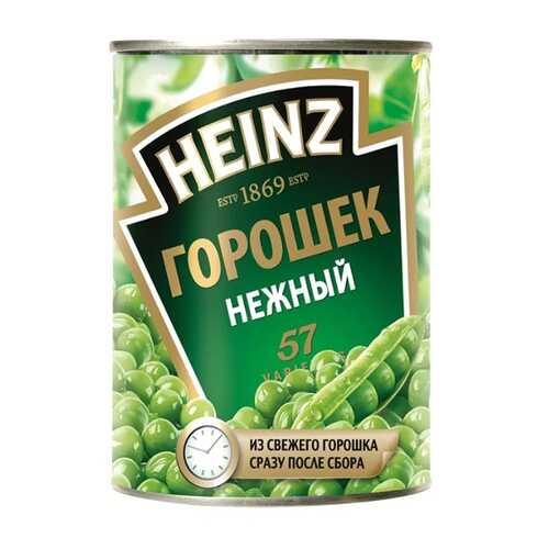 Горошек Heinz зеленый нежный 400 г