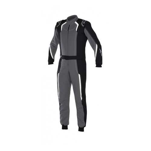 Комбинезон для картинга KMX 5, CIK, чёрный/серый/белый, р-р 44 Alpinestars 3353017_140_44
