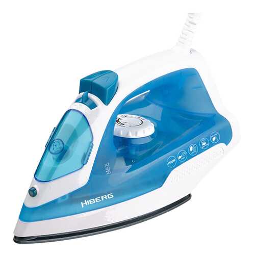 Утюг Hiberg Hi-205 White/Cyan