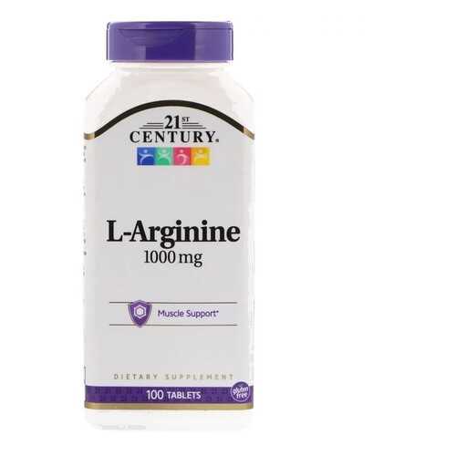 21st Century L-Arginine 1000 mg без вкуса