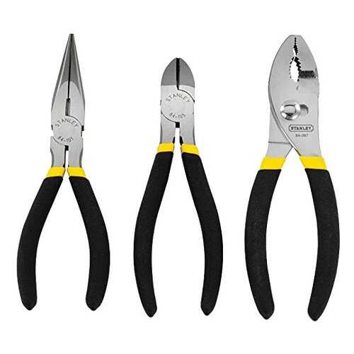 Набор Stanley 0-84-114 плоскогубцы. длинногубцы, кусачки