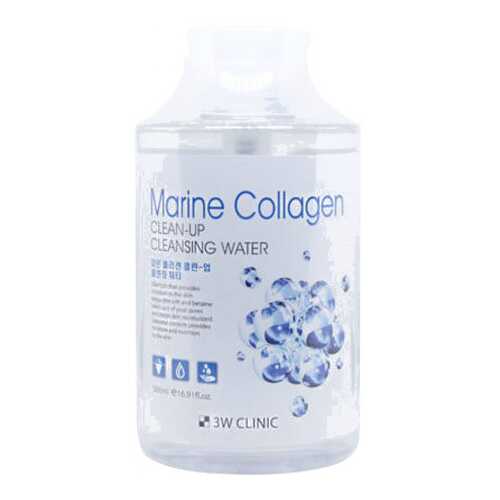 Очищающая вода Marine Collagen Clean-Up Cleansing Water 500 мл